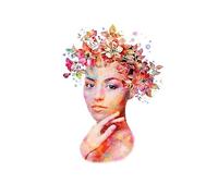 Flores belleza médica cosmética cirugía maquillaje carteles nórdicos e impresiones cuadro sobre lienzo for pared cuadros for decoración de clínica(F,15X20 cm Unframed)