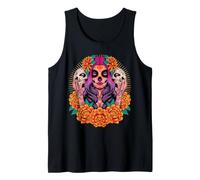Flores Calavera La Catrina | Dia De Los Muertos Camiseta sin Mangas