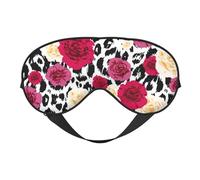 Flores coloridas de leopardo, Cubreojos completos Antifaz bloqueador de luz Antifaz para dormir Antifaz suave con los ojos vendados Noche