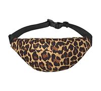 Flores coloridas hawaianas adecuadas para deportes, correr, viajar, al aire libre, riñonera unisex para hombres y mujeres, Leopardo guepardo fresco, Talla única, Mochila para bicicleta