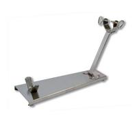 Flores Cortés 17812 Soporte jamonero Tipo C, pletina Plegable, Base Inoxidable, Acero