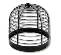 Flores Cortés 32703 - Alambrera pintada (36 cm) color negro metalizado