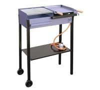 Flores Cortes - 33728 - Barbacoa Duo Pequeña 850 Para Leña Y Carbón