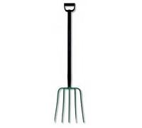 Flores Cortés - Horca 5 puas mango metalico