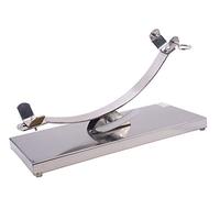 Flores Cortés 17926 Soporte jamonero, Acero Inoxidable, Plateado