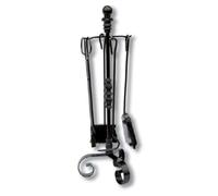 FLORES CORTES - Juego Chimenea 4 Pzas Flores Cortes