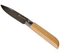 Flores Cortés - Navaja 84 mm. con Punta Mango Haya Recto, Acero