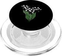 Flores de Acuarela de Flores de Primavera de Lirio Blanco del Valle PopSockets PopGrip para MagSafe