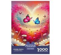 Flores de Amor 1000 Piezas Rompecabezas Juego De Familia Impresionante Puzzle Bonita Decoración Rompecabezas para Regalos De Viaje, Presente 70x50cm/1000pcs