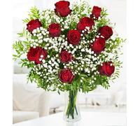 Flores de Amor - Ramo de flores - Regalo de Flores Frescas para Cumpleaños o Día de la Madre - Arreglo de Lujo con Entrega al Día Siguiente - Sorpresa Elegante para Ella
