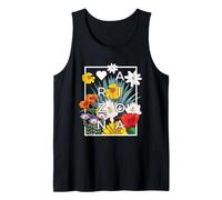 Flores de Arizona Word Art - Orgullo Arizonano Camiseta sin Mangas