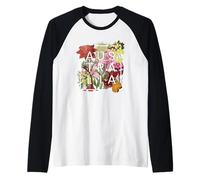 Flores de Australia Word Art - Australian Pride Camiseta Manga Raglan