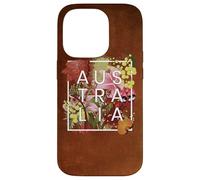 Flores de Australia Word Art - Australian Pride Carcasa para iPhone 14 Pro