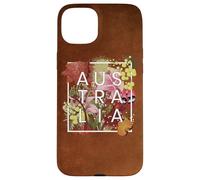 Flores de Australia Word Art - Australian Pride Carcasa para iPhone 15 Plus