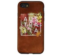 Flores de Australia Word Art - Australian Pride Carcasa para iPhone SE (2020) / 7/8