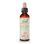 Flores de Bach originales n.º 26 Rock Rose: nervios conservan las crisis con flor de Bach, rosa amarilla, 20 ml