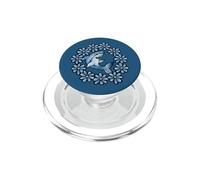 Flores de diseño de Tiburones para Amantes de los Tiburones PopSockets PopGrip para MagSafe