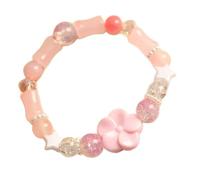 Flores de dopamina que simbolizan alegría y vitalidad para mujeres de moda que buscan accesorios de joyería únicos de resina, talla única, como se describe