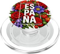 Flores de España España España Orgullo Español Palabra Arte PopSockets PopGrip para MagSafe
