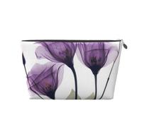 Flores De Esperanza Púrpura Lavanda, Bolsa de artículos de tocador Bolsa de Maquillaje Bolsa de cosméticos Bolsa de artículos de tocador de Viaje portátil
