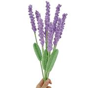 Flores de ganchillo, 5 unidades de flores de ganchillo, adornos de flores de ganchillo hechos a mano, flores artificiales para el día de la madre, niñas, regalo de boda, ramo, aniversario, día de San