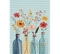 Flores De JarróN Puzzle 6000 Piezas, Rompecabezas Adultos Puzzle, Desafiante Puzzles de Decoración Juego de, Entretenimiento Juego Educativo para Toda la Familia, para Regalo Decoración DX0YL7-428