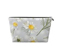 Flores de manzanilla, Bolsa de artículos de tocador Bolsa de Maquillaje Bolsa de cosméticos Bolsa de artículos de tocador de Viaje portátil