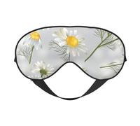 Flores de manzanilla, Cubreojos completos Antifaz bloqueador de luz Antifaz para dormir Antifaz suave con los ojos vendados Noche