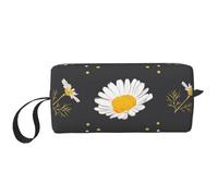 Flores de Margarita, Bolsa de Maquillaje Bolsa de cosméticos Bolsa de artículos de tocador de Viaje portátil Bolsa de Maquillaje