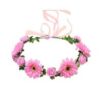 Flores de novia para boda, guirnaldas florales para el pelo, diademas de flores para mujer, diademas florales
