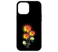 Flores de Sol Brillantes y Vibrantes Lindas Flores Pop Art Deco Carcasa para iPhone 12 Pro MAX