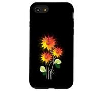 Flores de Sol Brillantes y Vibrantes Lindas Flores Pop Art Deco Carcasa para iPhone SE (2020) / 7/8