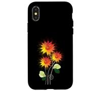 Flores de Sol Brillantes y Vibrantes Lindas Flores Pop Art Deco Carcasa para iPhone X/XS