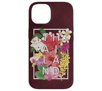 Flores de Tailandia Word Art - Orgullo tailandés Carcasa para iPhone 14