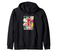 Flores de Tailandia Word Art - Orgullo tailandés Sudadera con Capucha