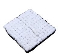 Flores De Tela 144 Uds 1,7 cm Mini encaje PE Rosa espuma flor ramo for boda decoración del hogar Scrapbooking DIY corona flores artificiales(White)