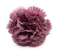 Flores Flamencas Claveles Típicas Pelo Mujer Flor Flamenca Clavel Feria de Abril Sevilla Flor Artificial Baile Flamenco y Sevillanas, Clavel Morado Ø9cm
