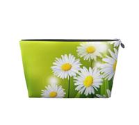 Flores Florales Margaritas, Bolsa de artículos de tocador Bolsa de Maquillaje Bolsa de cosméticos Bolsa de artículos de tocador de Viaje portátil