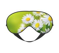 Flores Florales Margaritas, Cubreojos completos Antifaz bloqueador de luz Antifaz para dormir Antifaz suave con los ojos vendados Noche