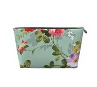 Flores Florales Vintage, Bolsa de artículos de tocador Bolsa de Maquillaje Bolsa de cosméticos Bolsa de artículos de tocador de Viaje portátil
