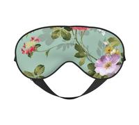 Flores florales vintage, Cubreojos completos Antifaz bloqueador de luz Antifaz para dormir Antifaz suave con los ojos vendados Noche