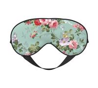 Flores florales vintage impresas., Cubreojos completos Antifaz bloqueador de luz Antifaz para dormir Antifaz suave con los ojos vendados Noche