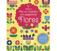 Flores. Haz Un Mosaico Con Pegatinas