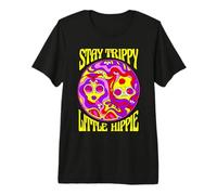 Flores Hippie Little Hippie Retro Vintage de los años 60 de Stay Trippy Camiseta Premium
