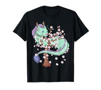 Flores japonesas de Sakura Dragón Flor de Cerezo Sakura Camiseta