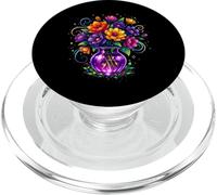 Flores místicas Beltane Bendiciones May Day Pagan Witchy PopSockets PopGrip para MagSafe