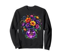 Flores místicas Beltane Bendiciones May Day Pagan Witchy Sudadera