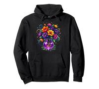 Flores místicas Beltane Bendiciones May Day Pagan Witchy Sudadera con Capucha