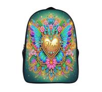 flores mochilas impresos 2 compartimento gran capacidad amar mochila viaje mochila escolar impresos en 3d-16,para todo el mundo para fiestas escolares