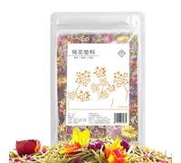 Flores para Hámster 100 g de Lecho Natural de Flores Secas que Controla
